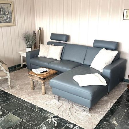 Luettje Huus Frieda Mit Strandkorb Am Strand Von Mai Bis September Cuxhaven Eksteriør bilde